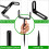 Downspout Bracket,Heavy Duty Size-Adjustable Storm-Proof Downpipe Bracket,Easy Install,for Lawn,Yard & Industrial Use 8
