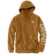 Sudadera Carhartt Hombre Rain Defender Ajuste Suelto Peso Medio C Color Carhartt Marrón, X-Large