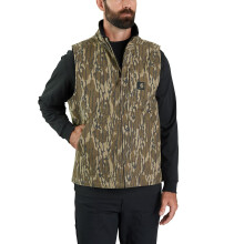 Chaleco Carhartt para Hombre, Camo, Forro de Sherpa, Ajuste Holgado, Large