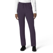 Pantalón Cargo Scrub Recto Carhartt Force Cross-Flex Mujer - Negro Ciruela, M Petite