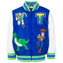 Disney Toy Story Woody Buzz Lightyear Rex Barnjacka för Småkillar Blå/Grön/Vit 2T