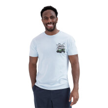 Monster Jam Grave Digger Truck Herr T-Shirt Ljusblå XS