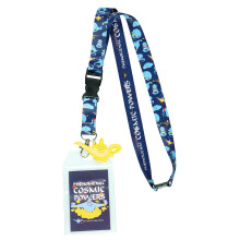 Disney Aladdin Genie Lanyard med ID-hållare och 2" Gummilampa Charm