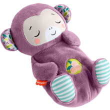 Fisher-Price Baby Spielzeug Soothe n Snuggle Lila Affe Plüsch Tragbare Soundmaschine