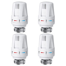 Valvola Termostatica del Radiatore, 4 Pezzi Testa del Termostato del Radiatore M30 X 1,5, Testa Della Valvola Termostatica, Valvola del Radiatore