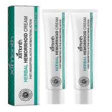 (2pcs) 1-3pcs Herbal Hemorrhoids Cream for Effective Safe Healthy Soothing Anus and Removing 20g Treatment Care