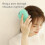 (blue) Head Massager ABS Type C Rechargeable 30 Min Auto Off 1
