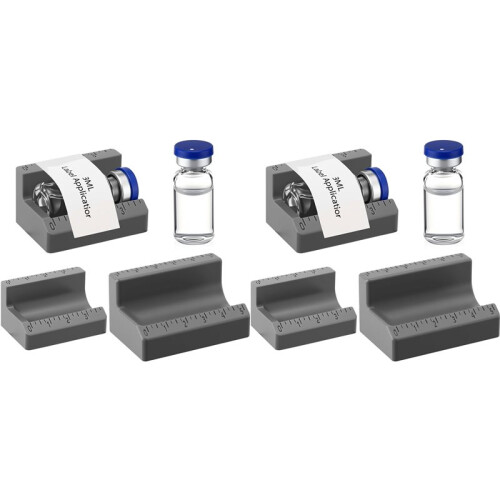 4 Pcs Vial Label Applicator 3ml and 10ml Bottle Labeling Application Tool for Small Essential Oils Containers Bottles A