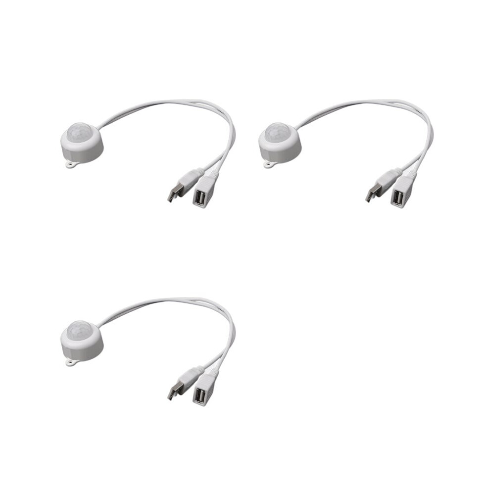 3X Pir Body Infrared Usb Motion Sensor 5V - 24V 5A Photosensitive Sensor Detector Light 6032427091099