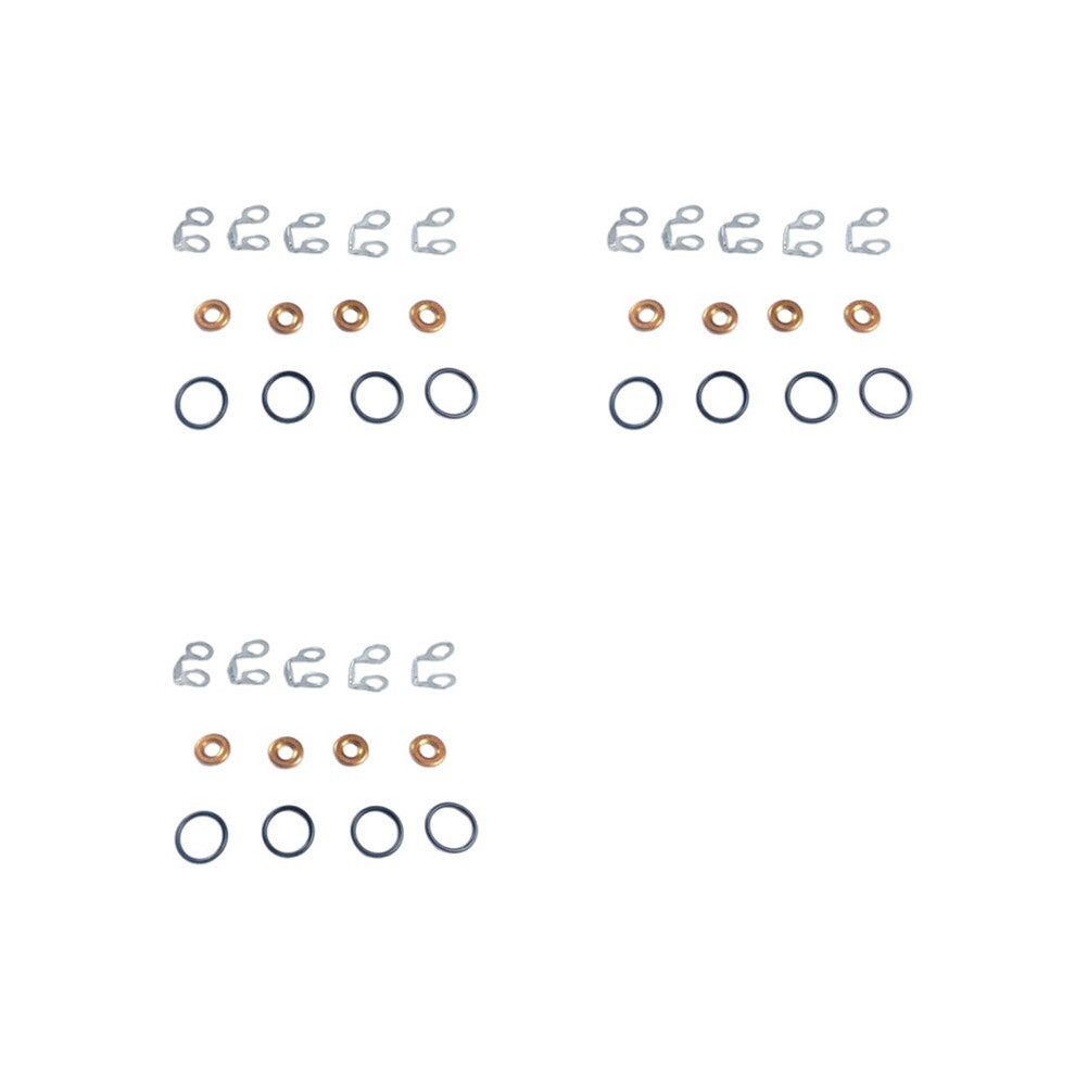3X Fits For Hilux Kun26 D4d 1Kd-Ftv 3.0L 2Kd-Ftv Injector Washer Seal Kit 909430-T0008 90904-30013 4712745455569