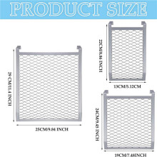6x Paint Roller Grid Set for 1, 2, 5 Gallon Buckets - Metal Painting Tools for Professional and Home Use