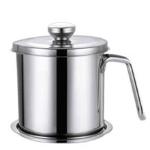 Vaso per Filtro 'Olio nel Acciaio Inossidabile Vaso per Olio un Tenuta Stagna Contenitore per Grasso Contenitore per Filtri per Filtri Vaso per