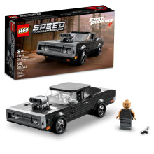 LEGO Speed Champions Fast & Furious 1970 Dodge Charger R/T 76912, Modellauto für Kinder, Set mit Minifigur