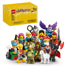 LEGO Minifiguren Serie 25 6er Pack, Überraschungsbox, 6 Sammler-Minifiguren, Geschenk für Kinder ab 5 Jahren, 66763