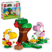 LEGO Super Mario Yoshis Eier-Set, Erweiterung, Spielzeug für Kinder, 2 Figuren, Geschenk für Jungen und Mädchen