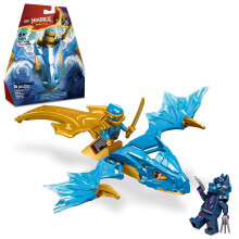 LEGO NINJAGO NYAs Rising Dragon Strike Spielset, Ninja Action Figur mit NYA Minifigur, Bausatz für Kinder