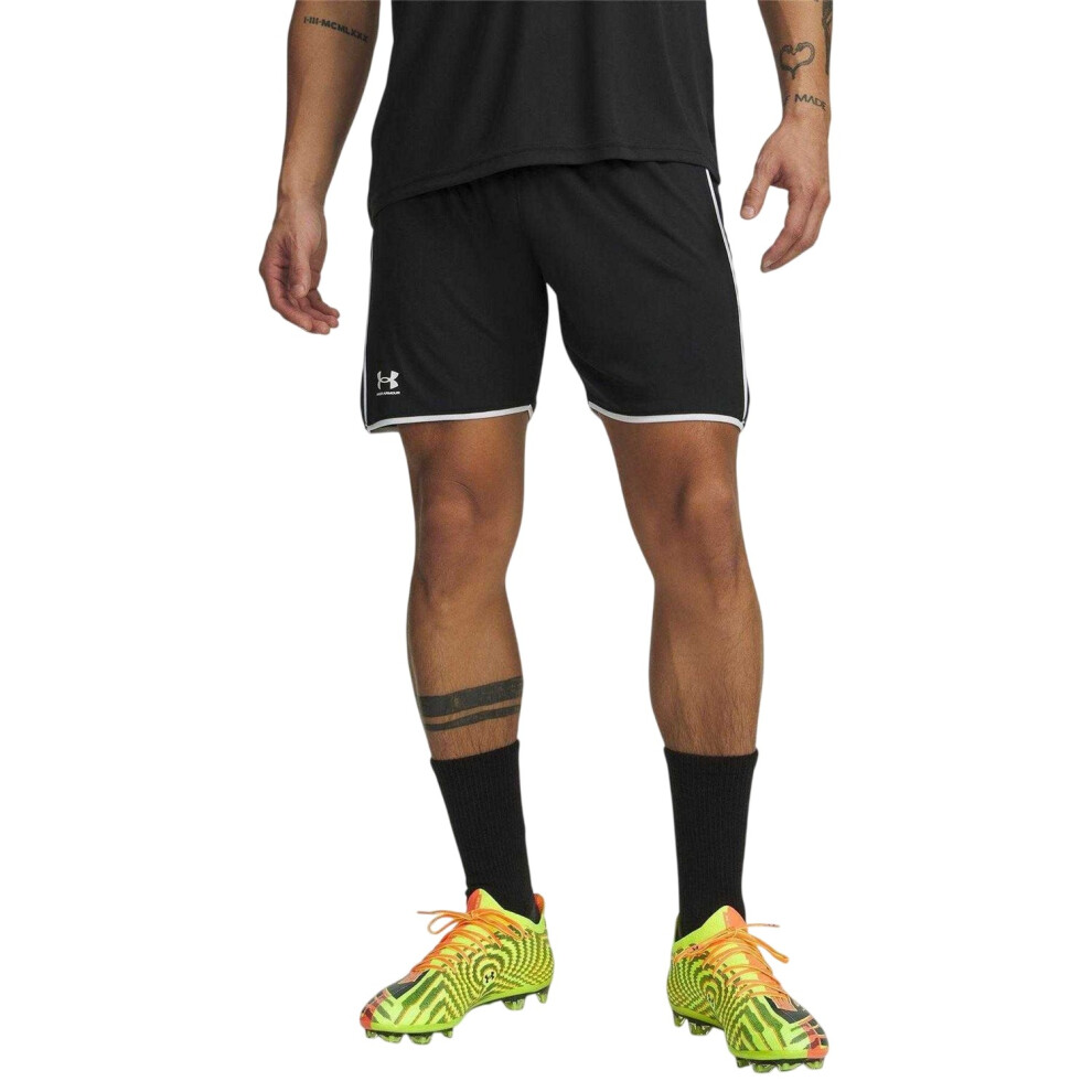 Under Armour (Xl, Black/White) Mens Challenger Training Performance Shorts