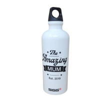 SIGG Drinking Bottle White "The Amazing MUM" 500ml - 8846.0 Mum? No.31/33