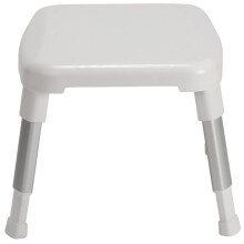 Croydex Shower Stool Free Standing Adjustable 240 to 290mm Small up to 100kg