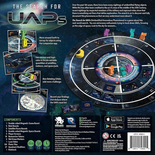 The Search for UAPs Board Game