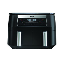Ninja DZ090 6-Quart Dual-Zone 2-Korgs Luftfryer - Rosta, Baka, Torka (Förnyad)