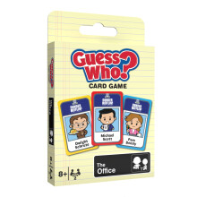 GUESS WHO? Kortspel: The Office, Med 20 Karaktärer, Michael Scott, Jim Halpert, Pam Beesly m.fl.