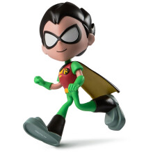Teen Titans Go! Twisty Titans, Robin, Flexibel Actionfigur, Barnleksaker för 4 år och uppåt