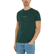 (Green, XL) Tommy Hilfiger 32584 Mens T Shirts Slim Fit