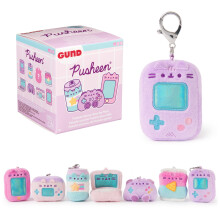 GUND Pusheen Gamer Surprise Plush Series #24 Mysteri Box Plushies, Flerfärgad, 3" (1 av 8 Slumptal)