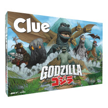 CLUE: Godzilla Brädspel, Lös Vem Kidnappade Minilla, Identifiera Kaiju & Skurkgrupp