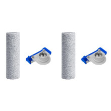 2X Roller Brush Cap and Roller Mop for Deebot X9 Pro Omni/X9 Pro Vacuum Cleaner Roller Brush Handle Side Cover