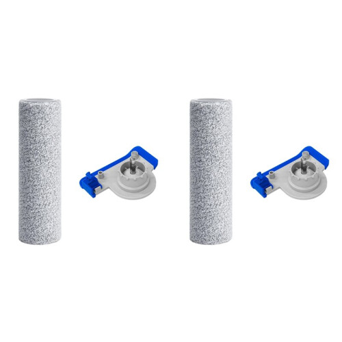 2X Roller Brush Cap and Roller Mop for  Deebot X9 Pro Omni/X9 Pro Vacuum Cleaner Roller Brush Handle Side Cover