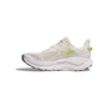 Hoka Mens Challenger 8 Trainers White/Neon UK 9.5