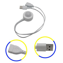 3X PIR Body Infrared USB Motion Sensor 5V - 24V 5A Photosensitive Sensor Detector