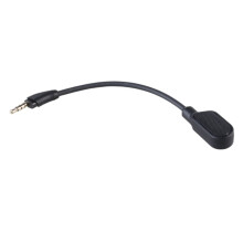 3X Microphone de Jeu de Remplacement 3,5 mm pour Casques de Jeu HyperX Cloud 3 III
