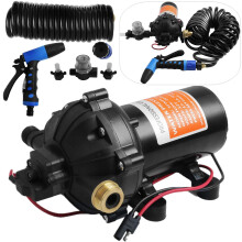 Pompe à diaphragme VEVOR 5,5 GPM 12V, pompe automatique 70 PSI pour lavage de voiture, irrigation agricole, bateau