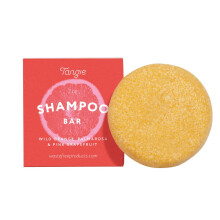 TANGIE Citrus Shampoo Bar - Naturlig fast schampo, Vegansk & djurvänlig, Plastfri förpackning, Tillverkad i USA
