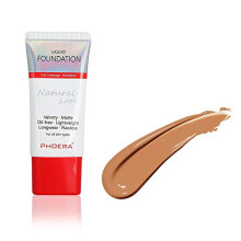 AQUAPURITY PHOERA Full Coverage Foundation Vattentålig Långvarig Oljefri Sammet Matt Flytande Foundation