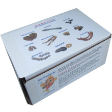 20-delige Aquarium Botanische Monsterset met Indiase Amandelbladeren en Cholla Hout