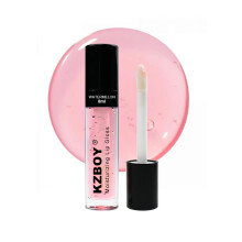 KZBOY Lipgloss Lippenöl Wassermelone 8ml Feuchtigkeitsspendend Hochglanz Klar Pink