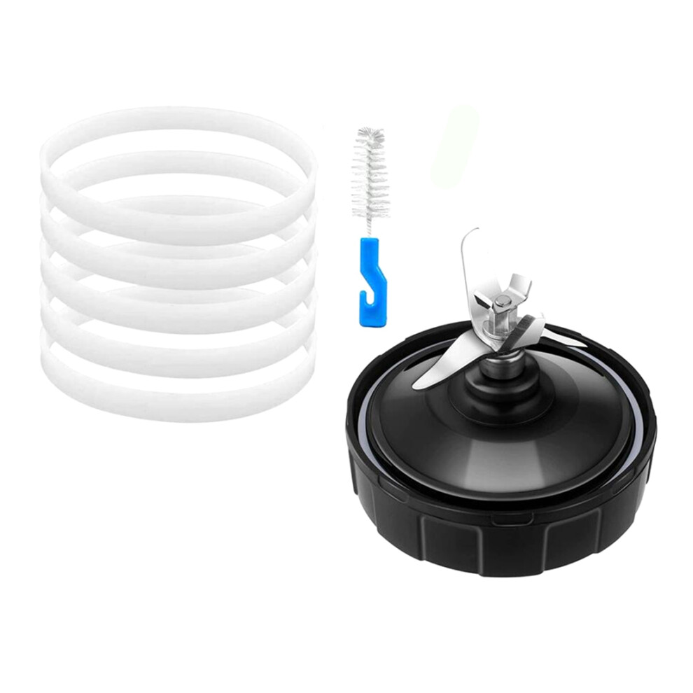 Semoic 7 Fins Extractor Blender Blade With Seal O-Ring For Blender Nutri Auto Iq 900W/1000W Bl682 Bl480 Nn102,Etc