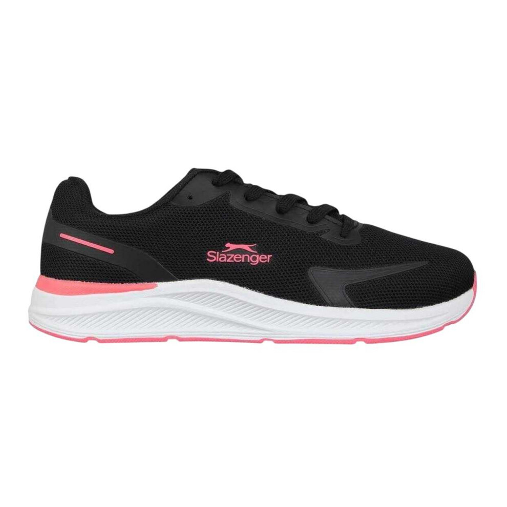 Slazenger (6 Uk, /Pink) Womens/Ladies Assent Trainers Black
