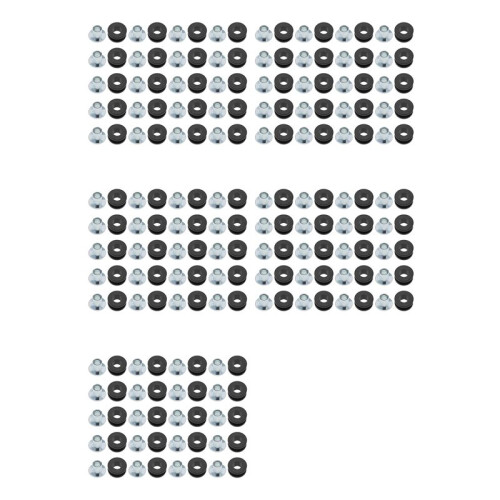 100Pcs Motorcycle Rubber Grommets Kits Motorcycle Windshield Bolts for     Fairings Rubber