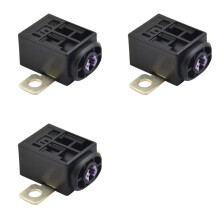 3X 61146802944 pour Série 5 6 7 G30 G31 G38 F90 M5 Interrupteur de Mise Hors Tension de la Batterie Crash Fusible de Batterie Surcharge Fusible