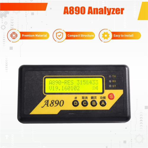 315MHz 433MHz Wireless Remote Control Analyzer Testing Instrument Debugging Preparation Oscillating Resistance US PLUG 1