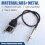 Stikstofoxidesensor NOx-Sensor 5WK96621G 758713002 voor  E90 E91 E92 E87 E88 120i 320i 318i 4