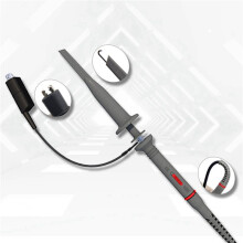 8 Pack Universal P6100 Oscilloscope Probes 100MHz, Oscilloscope Clip Probes 1X 10X with Accessories