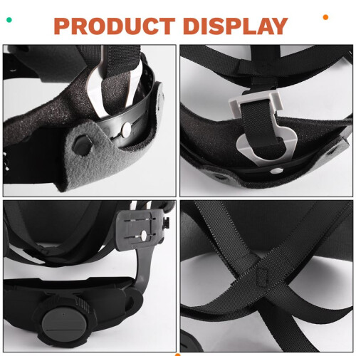 Safety Helmet Replacement Suspension, Helmet Accessory, Cap/Hat-Style Hard Hat Suspension, Adjustable, Replaceable Gear 1
