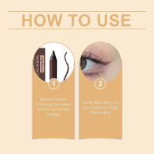 Long-Lasting Graphite Eyeliner Waterproof, Smudge-Proof, Moisturizing Eye Makeup for All-Day Definition and Precision
