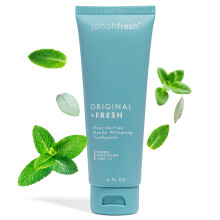 Jonah Fresh Fluoridfritt Nano Hydroxylapatit Tandkräm - Skonsam Blekning, Remineraliserande, för Känsliga Tänder